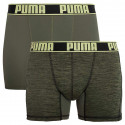 2PACK pánske boxerky Puma športový zelené (671018001 002)
