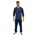 Pánske pyžamo Foltýn tmavo modré (FPD2)