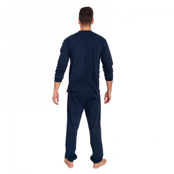 Pánske pyžamo Foltýn tmavo modré (FPD2)
