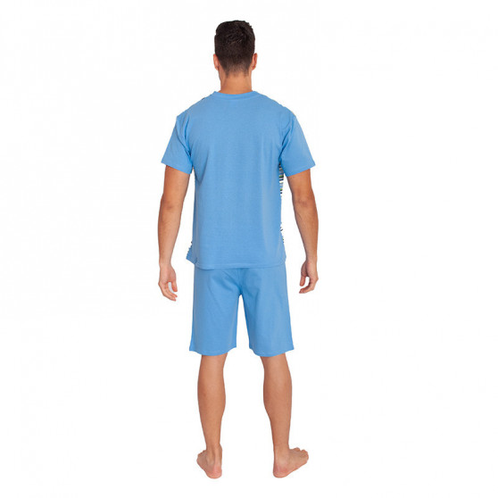 Pánske pyžamo Foltýn nadrozmer modré (FPKN5)