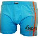 Pánske boxerky Andrie nadrozmerné modré (PS 5048 D)