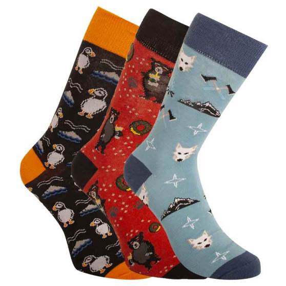3PACK ponožky crazy Bellinda viacfarebné (BE491004-308)