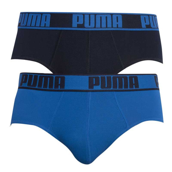 2pack pánske slipy Puma športové modré (671021001 001)
