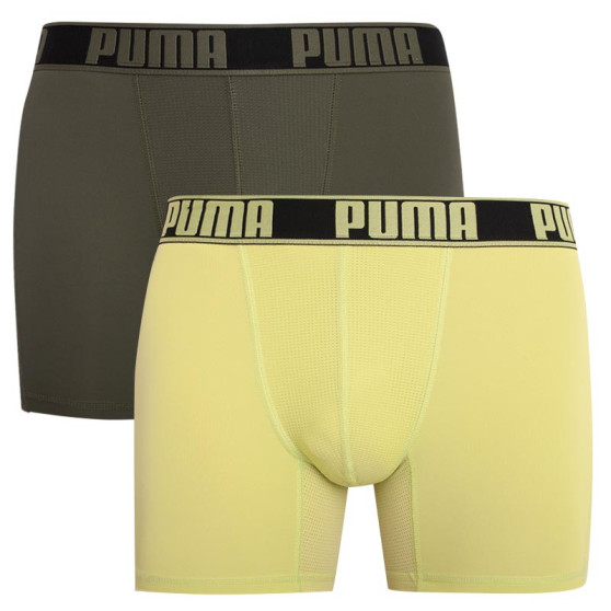 2pack pánske boxerky Puma športové zelené (671017001 002)