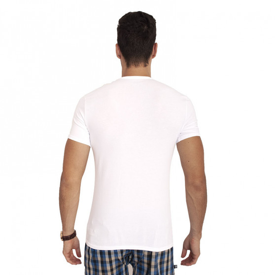 2PACK pánske tričko Calvin Klein biele (NB1088A-100)