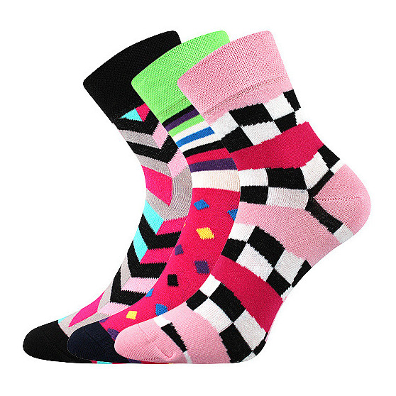3PACK ponožky BOMA viacfarebné (Ivana 56)