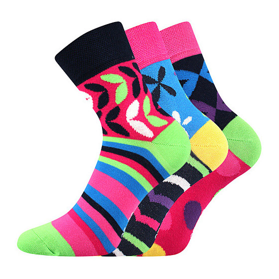 3PACK ponožky BOMA viacfarebné (Ivana 57)