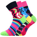 3PACK ponožky BOMA viacfarebné (Ivana 57)