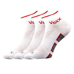 3PACK ponožky VoXX bílé (Dukaton silproX)