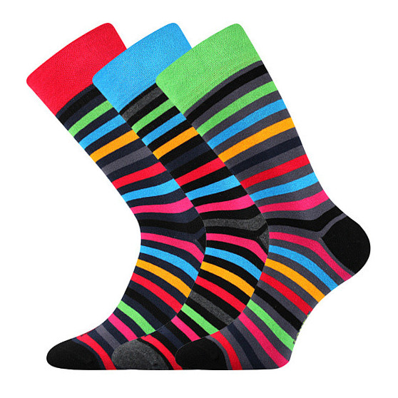 3PACK ponožky Lonka viacfarebné (Deline)