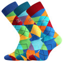 3PACK ponožky Lonka viacfarebné (Dikarus)