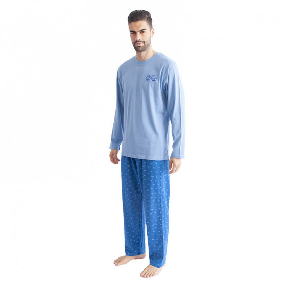 Pánske pyžamo Gino svetlomodré (79089)