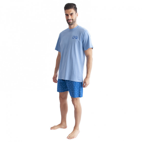 Pánske pyžamo Gino svetlomodré (79094)