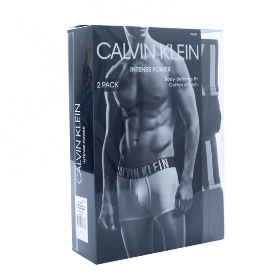 2pack pánske boxerky Calvin Klein čierne (NB2602A-UB1)