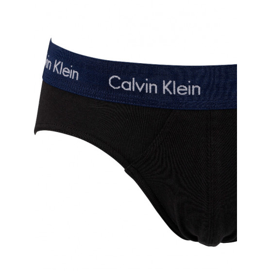 3PACK pánske slipy Calvin Klein čierne (U2661G-9IJ)