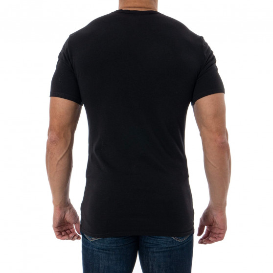 2pack pánske tričko CK ONE V neck čierne (NB2408A-001)
