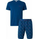 Pánske pyžamo Calvin Klein modré (NM1536E-9UO)