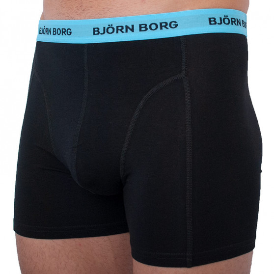 3PACK pánske boxerky Bjorn Borg čierne (2031-1372-90651)