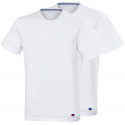 2PACK pánske tričko Champion biele (Y09G5-0RL)