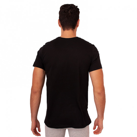 3PACK pánske tričko Calvin Klein čierne (NB4011E-001)