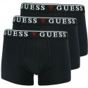 3PACK pánske boxerky Guess čierne (U97G01JR003-A996)
