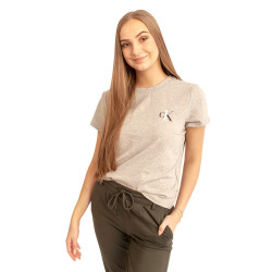 Dámske tričko Calvin Klein sivé (QS6356E-020)