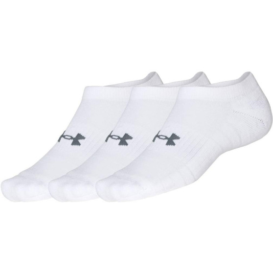 3PACK ponožky Under Armour biele (1347094 100)