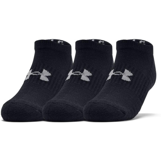 3PACK ponožky Under Armour čierne (1347094 001)