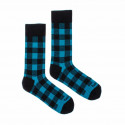 Veselé ponožky Fusakle karo blu (--0938)
