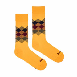 Veselé ponožky Fusakle kosoštvorec leto (--0808)