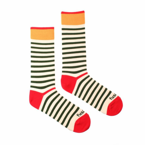 Veselé ponožky Fusakle pásik veselý (--0813)