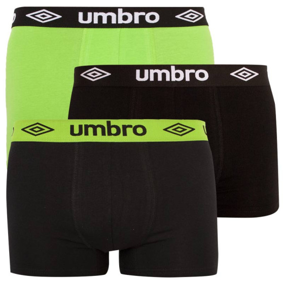 3PACK pánske boxerky Umbro viacfarebné (UMUM0241 CH)
