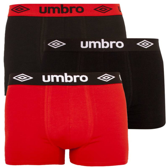 3PACK pánske boxerky Umbro viacfarebné (UMUM0241 G)