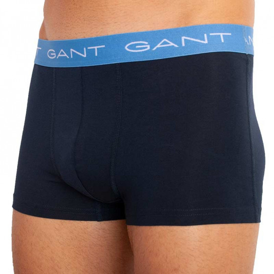 3PACK pánske boxerky Gant tmavo modré (902033603-410)