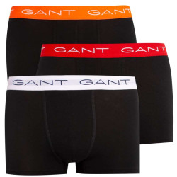 3PACK pánske boxerky Gant čierne (902033603-5)