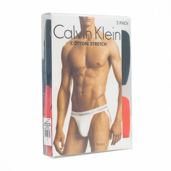 2PACK pánske jocksy Calvin Klein viacfarebné (NB1354A-ABE)