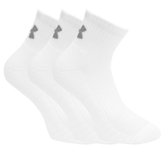 3PACK ponožky Under Armour biele (1346770 100)