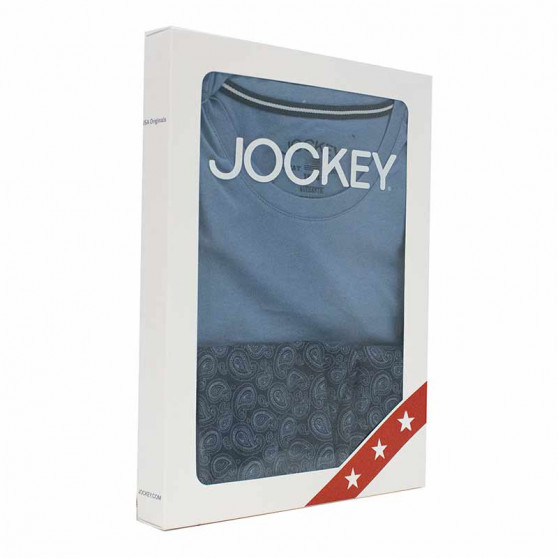 Pánske pyžamo Jockey modré nadrozmer (500001 454)