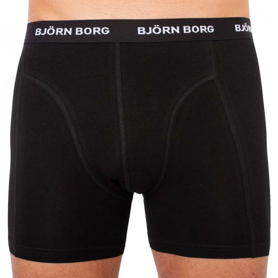 5PACK pánske boxerky Bjorn Borg čierne (9999-1026-90012)