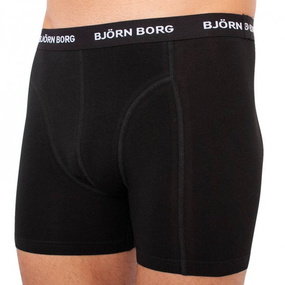 5PACK pánske boxerky Bjorn Borg čierne (9999-1026-90012)