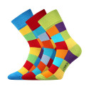 3PACK veselé ponožky Lonka viacfarebné (Decube)