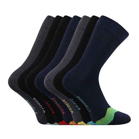7PACK ponožky BOMA viacfarebné (Week)