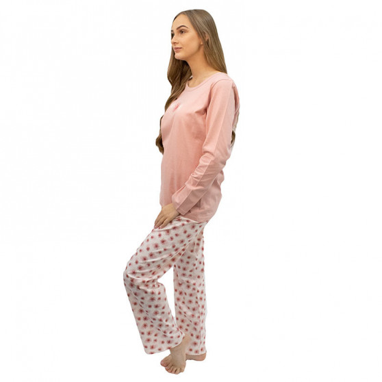 Dámske pyžamo Gina ružové (19111)