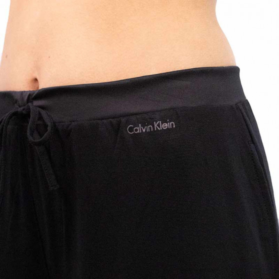 Dámske nohavice na spanie Calvin Klein čierne (QS6527E-UB1)