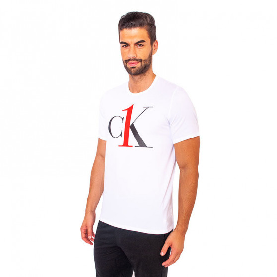 Pánske tričko CK ONE bielé (NM1903E-7UM)