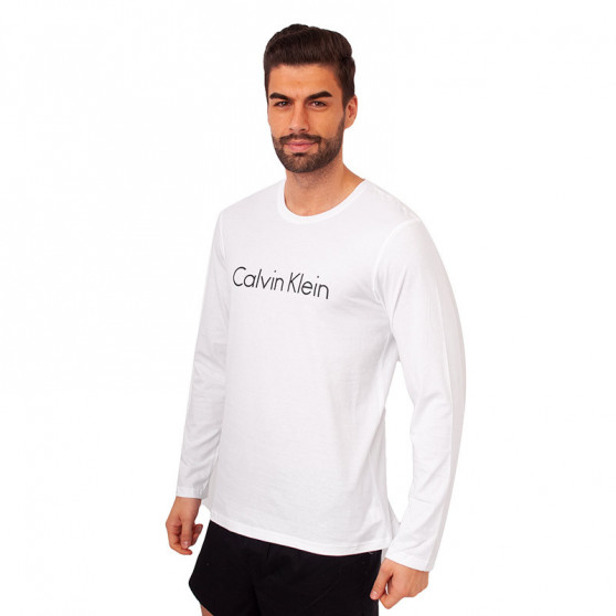 Pánske tričko Calvin Klein biele (NM1345E-100)