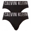 2PACK pánske slipy Calvin Klein čierne (NB2601A-UB1)