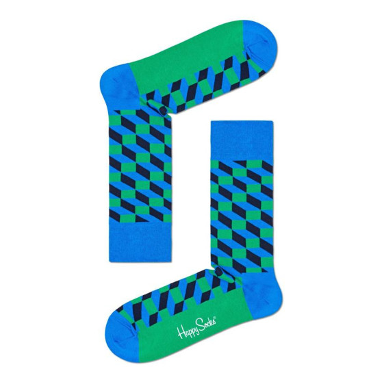 Ponožky Happy Socks Filled Optic Sock (FIO01-6400)