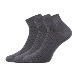 3PACK ponožky VoXX tmavo sivé (Setra)