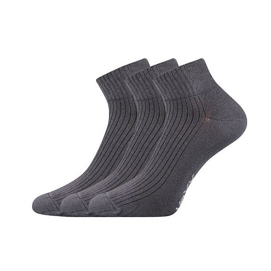 3PACK ponožky VoXX tmavo sivé (Setra)